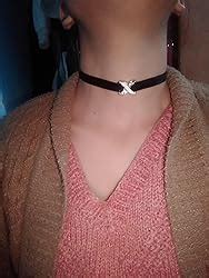 Buy SGM 5 Pieces Black Velvet Choker Necklace Set For Women, Girls and ...