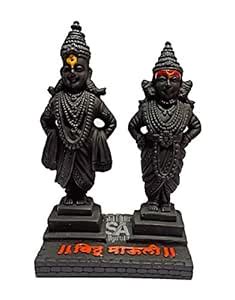Buy S A GIFTS Sai Amrut Vitthal Rukmani Stand | Vitthal Rukmini Idol ...