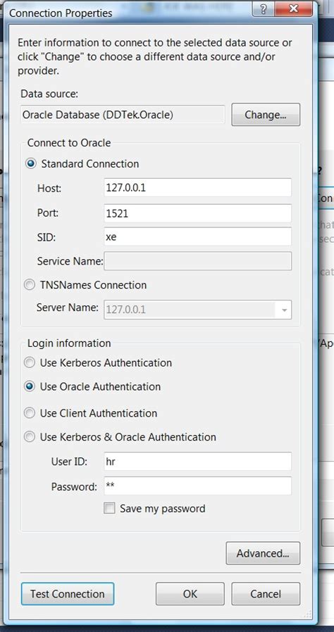 Net and Oracle Database 的图像结果