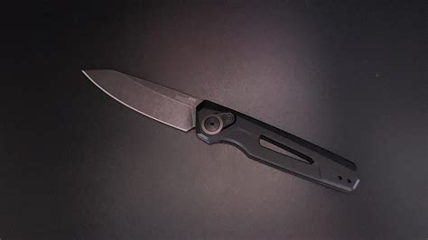 Kershaw Launch 11 Automatic 7550 Black Aluminum CPM154 Blackwash Blade ...