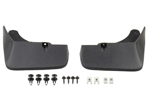 Escape 2023-2026 ST Line Front Molded Black Splash Guards | Accessories ...