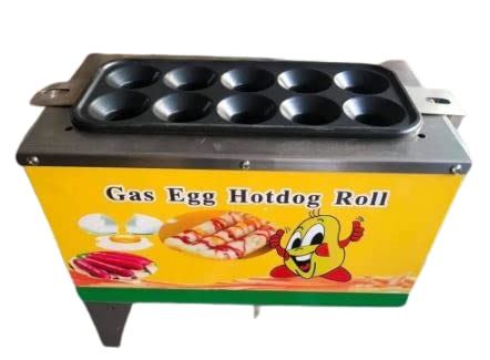 Buy PRAMODHAN Gas Egg Roll Snack Maker Egg Stick Sausage Making Machine ...