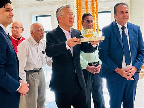 US State Dept official visits Jain Temple in California, says 'Indian ...