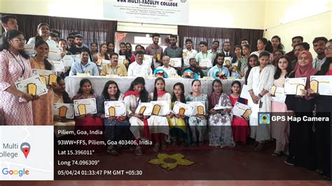 The Annual Prize Distribution Function – Goa Multi Faculty College