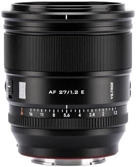 Buy VILTROX 27mm F1.2 PRO E Mount Autofocus Lens, Compatible with Sony ...