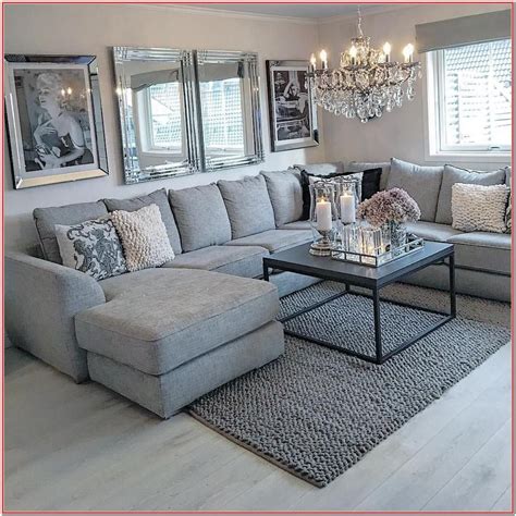 Living Room Ideas With Grey Corner Sofa | Bryont Blog
