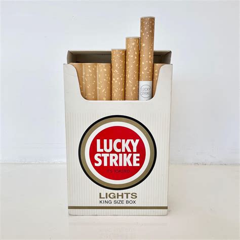 Oversized Lucky Strike Cigarettes Store Display at 1stDibs
