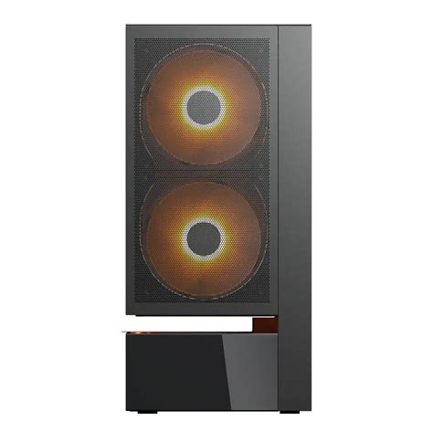 Cougar CFV235 Mesh Vision ATX Mid Tower PC Case Black - tpstech.in