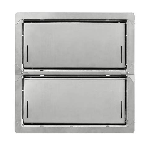 SMART VENT Insulated Foundation Flood Vent 16-in x 16-in Steel ...