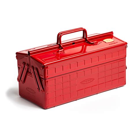 Red Plastic Toolbox