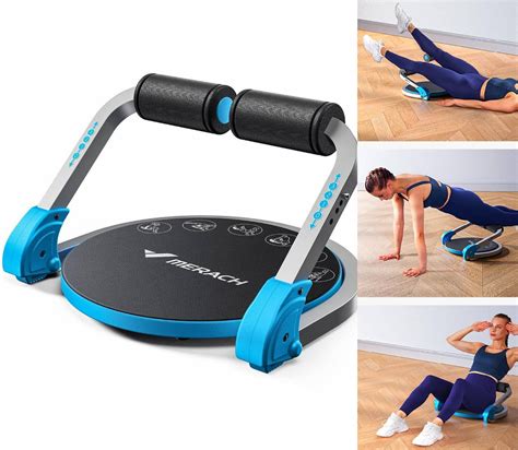 MERACH Ab Machine, Stomach Workout Equipment with 3 Resistance Levels ...