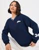 Buy Navy Sweatshirt & Hoodies for Women by Styli Online | Ajio.com