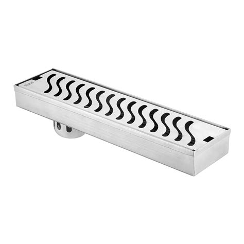 Wave Shower Drain Channel (3 Inches) – Ruhe
