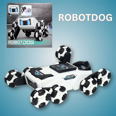 Robot Dog Car with Smoke Effect for Kids | KidsBestie – Kids Bestie