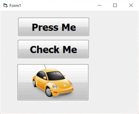 Image result for Command Button VB6