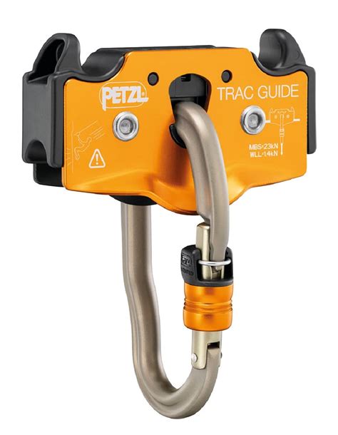 Petzl Trac Guide 23kN Breaking Strength Trolley with Optimal Durability ...