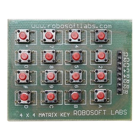 Image result for 4x4 Matrix Keypad