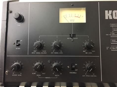 Image result for Korg VC10 Vocoder