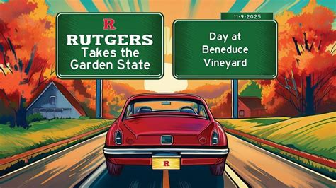 Afternoon at Beneduce Vineyards: RUTGERS TAKES THE GARDEN STATE ...