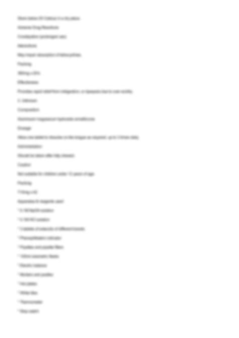 SOLUTION: Drug antacid effectiveness analysis to determine the ...