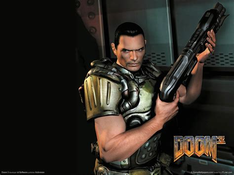 wallpaper : Doom 3 Jeux VidÃ©o fond d