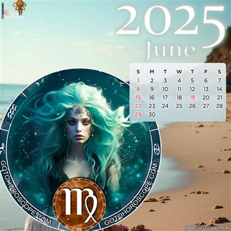 June 2025 Virgo Horoscope, free Monthly Horoscope for June 2025 and ...