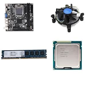 Amazon.in: Buy H61 Micro ATX Motherboard Assembled Kit with Processor ...