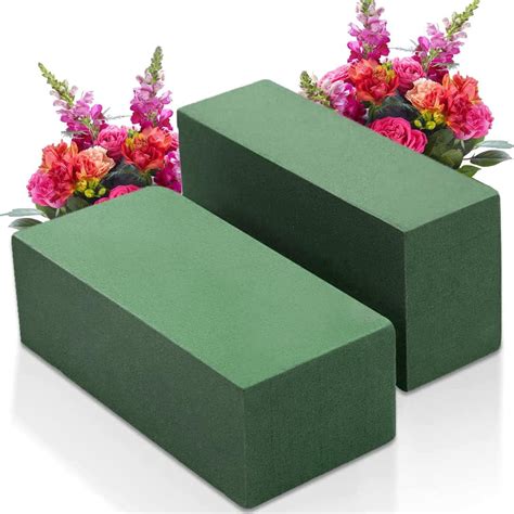 Floral Foam, 9 * 2.6 * 4.3''inches Dry & Wet Floral Foam Blocks,Foam ...