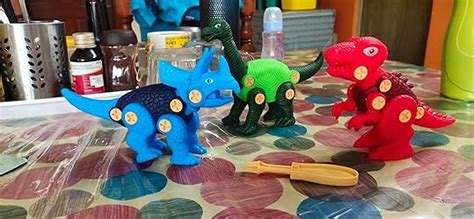 Royal Hub Dinosaur Toys for Building Toys Learning Play Kit for Kids ...