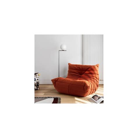 Buy 1inchome Fireside Chair, Soft Mohair Lounge Chair Lazy Floor Sofa ...