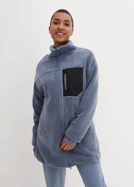 CMP Damen-Langjacke Aus Teddy-Fleece – Wärmende Highloft-Fleece Jacke Mit Kapuze