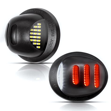 Buy AlyoNed Red OLED Neon Tube LED License Plate Light Tag Lamp ...