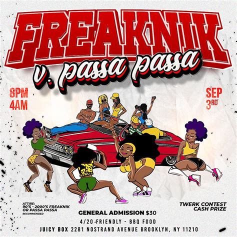 FREAKNIK VS PASSA PASSA, 2281 Nostrand Ave., Brooklyn, 3 September to 4 ...