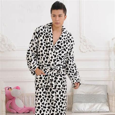 Matching Couples Bathrobe Thick Velvet Warm Robes ... – Vicedeal