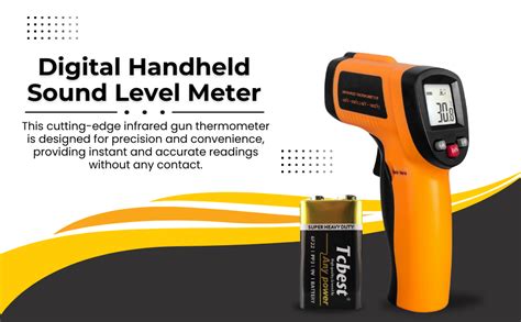 Real Instruments Laser Infrared Thermometer Non-Contact Digital ...