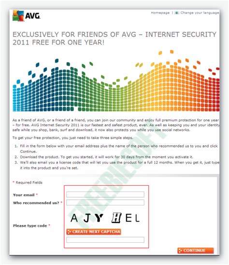 Image result for AVG Internet Security Code
