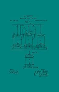 Framable Patent Art the Original Poster Art Print Vintage Beer Brewing ...