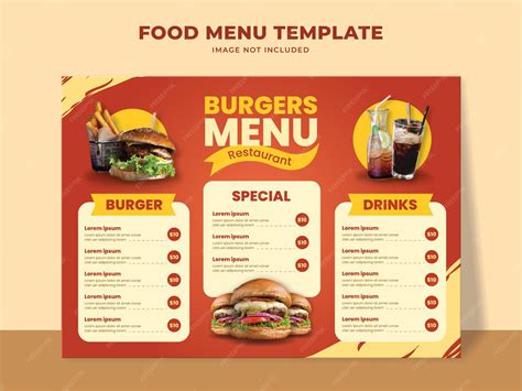 Fast Food Menu 的图像结果