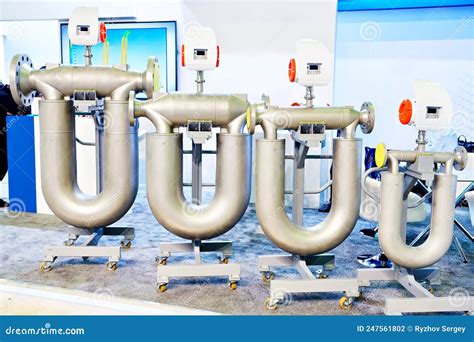 Coriolis flow meters stock photo. Image of system, reading - 247561802