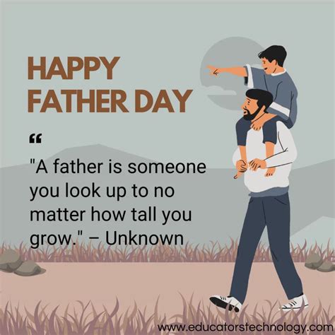 Inspiring Father's Day Quotes - Educators Technology