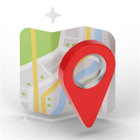 3D Map Pin PNG File 的图像结果