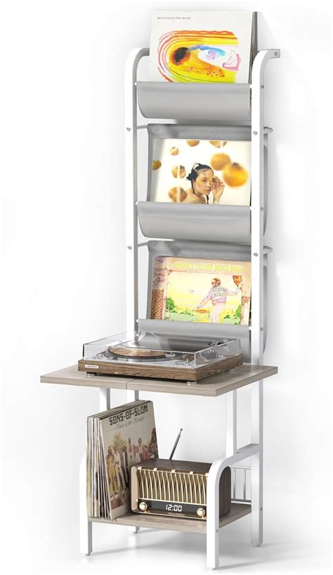 Tewinko Record Player Stand with Vinyl Storage, Record India | Ubuy