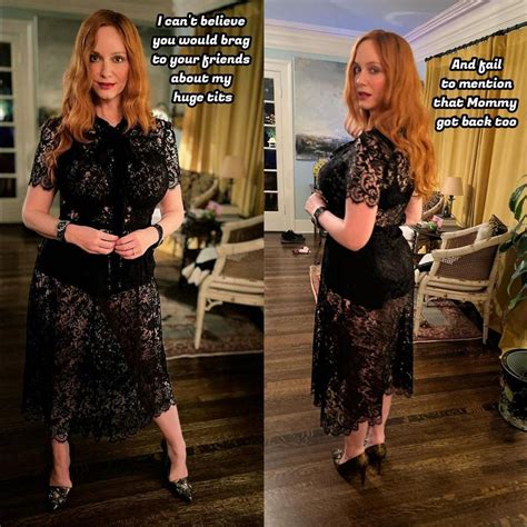 Mommy Christina Hendricks is more than a pretty face with a great rack ...