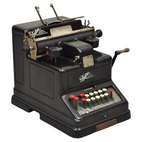 Antique Dalton Adding Machine Calculator Model 70607 Pat. 1912 at ...