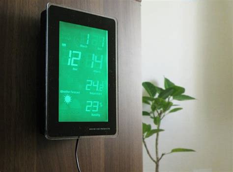 スタイリッシュなLCDクロック。LCD CLOCK TIDE | まとめのインテリア - デザイン雑貨とインテリアのまとめ