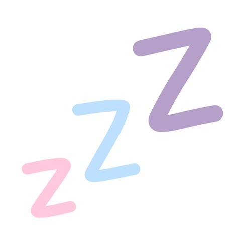 z sleep word 28078342 PNG