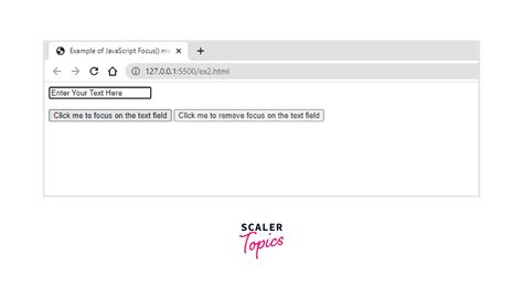 Image result for Focus JavaScript
