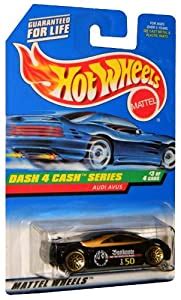 Buy Hot Wheels - 1997 - Dash 4 Cash Series - Audi Avus - Black & Gold ...