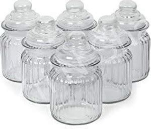 GOOD TO GREAT CREATION Glass Cookie Jar - 350 ml Price in India - Buy ...