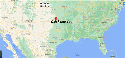 ¿Dónde está Oklahoma City - ¿Dónde está la ciudad?